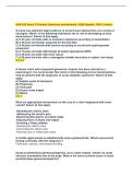 NUR 529 Exam 2 Practice Questions and Answers &vert; 2026 Update &vert; 100&percnt; Correct&period;