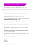 LSU Bio 1001 exam &num;3 Study Guide Questions with Correct Answers&period;