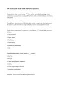 HPD Exam 1 2026 &ndash; Study Guide and Practice Questions