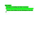 Test Bank for Principles of Auditing and Other Assurance Services&comma; 22nd Edition by Whittington & Pany &vert; Instant Download