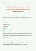 NUR 163 Final Exam 2026&sol;2027 &vert; Concepts of Practical Nursing&colon; Care of Elderly Patients &vert; Hondros College &vert; Actual Exam Verified Answers with Detailed Rationales &vert; Grade A  &vert; Gerontology & LPN&sol;LVN Nursing Prep &vert; Downloadable PDF