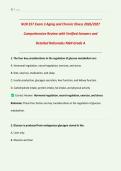 NUR 257 Exam 3  &vert; 2026&sol;2027 &vert; Aging and Chronic Illness &vert; Actual Exam Questions with Verified Answers & Detailed Rationales &vert; NGN Grade A  &vert; Gerontology & Chronic Disease Management &vert; Nursing School Prep &vert; Downloadable PDF