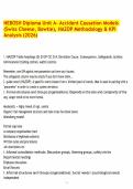 NEBOSH Diploma Unit A- Accident Causation Models &lpar;Swiss Cheese&comma; Bowtie&rpar;&comma; HAZOP Methodology & KPI Analysis &lpar;2026&rpar;&period;pdf