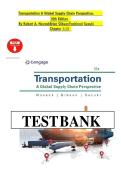 Test Bank for Transportation&colon; A Global Supply Chain Perspective&comma; 10th Edition &ndash; Instant Download &lpar;Novack&comma; Gibson&comma; Suzuki&rpar;