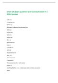 Chem 101 Exam questions and answers Graded A&plus;&vert;  2026 Updated 