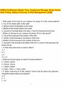 AEMA Certification Master Prep- Equipment Manager Study Guide Gear Fitting&comma; Safety Protocols&comma; & Risk Management &lpar;2026&rpar;&period;pdf
