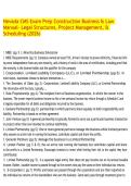 Nevada CMS Exam Prep Construction Business & Law Manual- Legal Structures&comma; Project Management&comma; & Scheduling &lpar;2026&rpar;&period;pdf