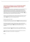 Communication and Navigation Systems QUESTIONS AND CORRECT  DETAILED ANSWERS &lpar;VERIFIED ANSWERS&rpar; &vert;ALREADY GRADED  A&plus;&vert;&vert;BRAND NEW 
