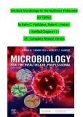 test bank microbiology for the healthcare professional 2nd edition vanmeter