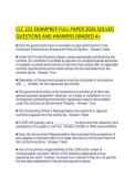 CLC 222 EXAMPREP FULL PAPER 2026 SOLVED QUESTIONS AND ANSWERS GRADED A&plus;