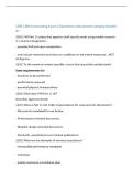 CON 1200 Contracting Exam 2 Questions and answers already Graded  A&plus;