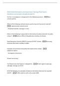 DOD Initial Orientation and Awareness Training &lpar;Final Exam&rpar;  Questions and answers already Graded A&plus;  