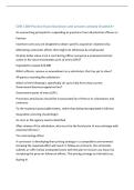 CON 1200 Practice Exam Questions and answers already Graded A&plus;  