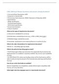 CON 1200 Exam Review Questions and answers already Graded A&plus;