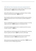 CON 1200 Exam Prep 2 Questions and answers already Graded A&plus;  