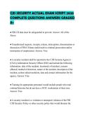 CJIS SECURITY ACTUAL EXAM SCRIPT 2026 COMPLETE QUESTIONS ANSWERS GRADED A&plus;