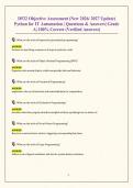 D522 Objective Assessment &lpar;New 2026&sol; 2027 Update&rpar;  Python for IT Automation &vert; Questions & Answers&vert; Grade  A&vert; 100&percnt; Correct &lpar;Verified Answers&rpar; 