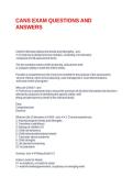 CANS EXAM QUESTIONS AND ANSWERS&period;