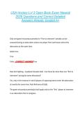 USA Hockey Officials Open Book Exam Newest  2026 Questions and Correct Detailed Answers  Already Graded A&plus;