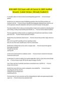 DOD ARFF CDC Exam with all Correct & 100&percnt; Verified Answers &vert;Latest Version &vert;Already Graded A&plus;