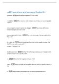 cs101 questions and answers Graded A&plus; 
