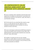 PN COMPREHENSIVE ONLINE PRACTICE EXAM SCRIPT 2026 QUESTIONS WITH ANSWERS GRADED A&plus;