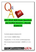 ABO NCLE 2026 Exam Prep &lpar;120 Questions&rpar; &ndash; Optical Calculations&comma; Lensometry&comma; Prism & Refraction &ndash; ABO&sol;NCLE Certification&comma; Opticianry