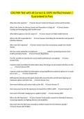 CDC&sol;NIH Test with all Correct & 100&percnt; Verified Answers &vert;Guaranteed to Pass