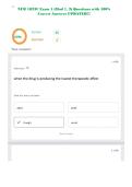 NUR 1023C Exam 1 &lpar;Mod 1&comma; 2&rpar; Questions with 100&percnt; Correct Answers UPDATED&excl;&excl;&excl;&period;