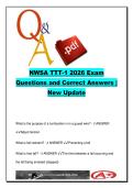 NWSA TTT-1 2026 Exam Prep &lpar;80 Questions&rpar; &ndash; Fall Protection&comma; RF Safety&comma; Rigging & Tower Climbing &ndash; Telecommunications Safety