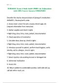 NUR 1023C Exams &vert; FULLY COVERED Exam &vert;QUESTIONS & ANSWERS&vert; already graded A&plus; &lpar;COMPLETE BUNDLE&rpar; UPDATED&excl;&excl;&excl;