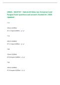 DIDEA - IDENTIFY - Vehicle ID Slides &lpar;w&sol; Armament and  Ranges&rpar; Exam questions and answers Graded A&plus;&vert; 2026  Updated 