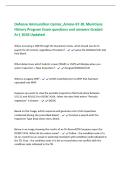 Defense Ammunition Center&lowbar;Ammo-97-DL Munitions  History Program Exam questions and answers Graded  A&plus;&vert; 2026 Updated 