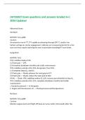 DAY2002T Exam questions and answers Graded A&plus;&vert;  2026 Updated 