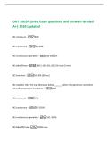 DAY 2002A Limits Exam questions and answers Graded  A&plus;&vert; 2026 Updated