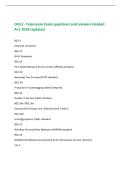 D413 - Telecomm Exam questions and answers Graded  A&plus;&vert; 2026 Updated 