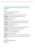 D413 Exam questions and answers Graded A&plus;&vert; 2026  Updated 