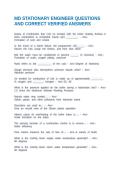 MD STATIONARY ENGINEER QUESTIONS AND CORRECT VERIFIED ANSWERS