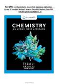 Test Bank&colon; Chemistry&colon; An Atoms First Approach &lpar;3rd Edition&rpar; &ndash; Steven S&period; Zumdahl&comma; Susan A&period; Zumdahl & Donald J&period; DeCoste &vert; Chapters 1-21