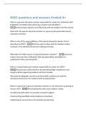 D662 questions and answers Graded A&plus; 