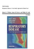 Test Bank - Respiratory Disease&colon; A Case Study Approach to Patient Care&comma; 3rd Edition &lpar;Wilkins&comma; 2007&rpar;&comma; Chapter 1-20 &vert; All Chapters