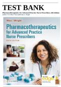 Test Bank for Pharmacotherapeutics for Advanced Practice Nurse Prescribers Questions Answers