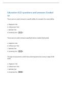 Education 622 questions and answers Graded  A&plus; 