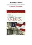 Courts and Criminal Justice in America&comma; Updated Edition 4th Edition &mdash; by Larry Siegel&comma; Frank Schmalleger &mdash; Complete Instructor's Manual&lpar;Ch&period; 1-16&rpar;