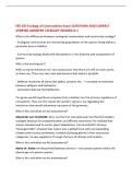 EEE 202 Ecology of Communities Exam QUESTIONS AND CORRECT  VERIFIED ANSWERS &vert;ALREADY GRADED A&plus;&vert; 