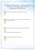 NURS5434&sol; NURS 5434 HTN Quiz &ndash; Family III &lpar;FNP 3&rpar;  2026&sol; 2027 &vert; UTA Latest Update &vert; Practice  Questions & Verified Answers