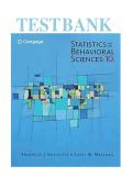 Test Bank for Statistics for the Behavioral Sciences 10th Edition by Gravetter & Wallnau &ndash; Instant Download