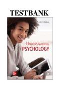 Test Bank for Understanding Psychology&comma; 15th Edition by Robert Feldman &vert; 1&comma;700&plus; Exam Q&A
