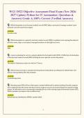   WGU D522 Objective Assessment Final Exam &lpar;New 2026&sol; 2027 Update&rpar; Python for IT Automation &vert; Questions & Answers&vert; Grade A&vert; 100&percnt; Correct &lpar;Verified Answers&rpar;
