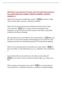 EMS Radio Communication Principles and Prehospital Documentation  Exam QUESTIONS AND CORRECT VERIFIED ANSWERS &vert;ALREADY  GRADED A&plus;&vert; 
